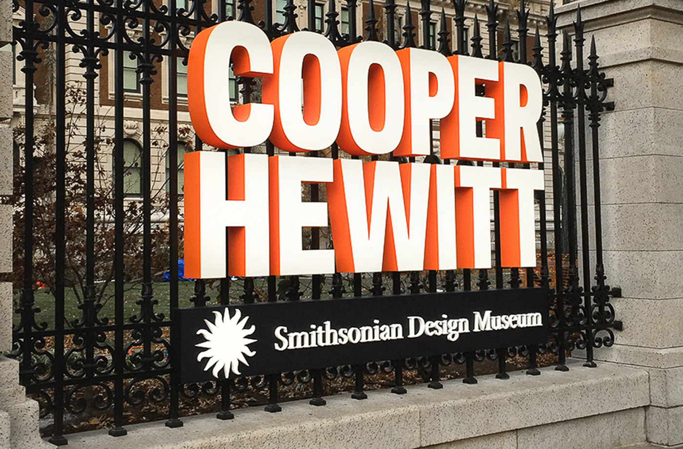 Cooper Hewitt Signage